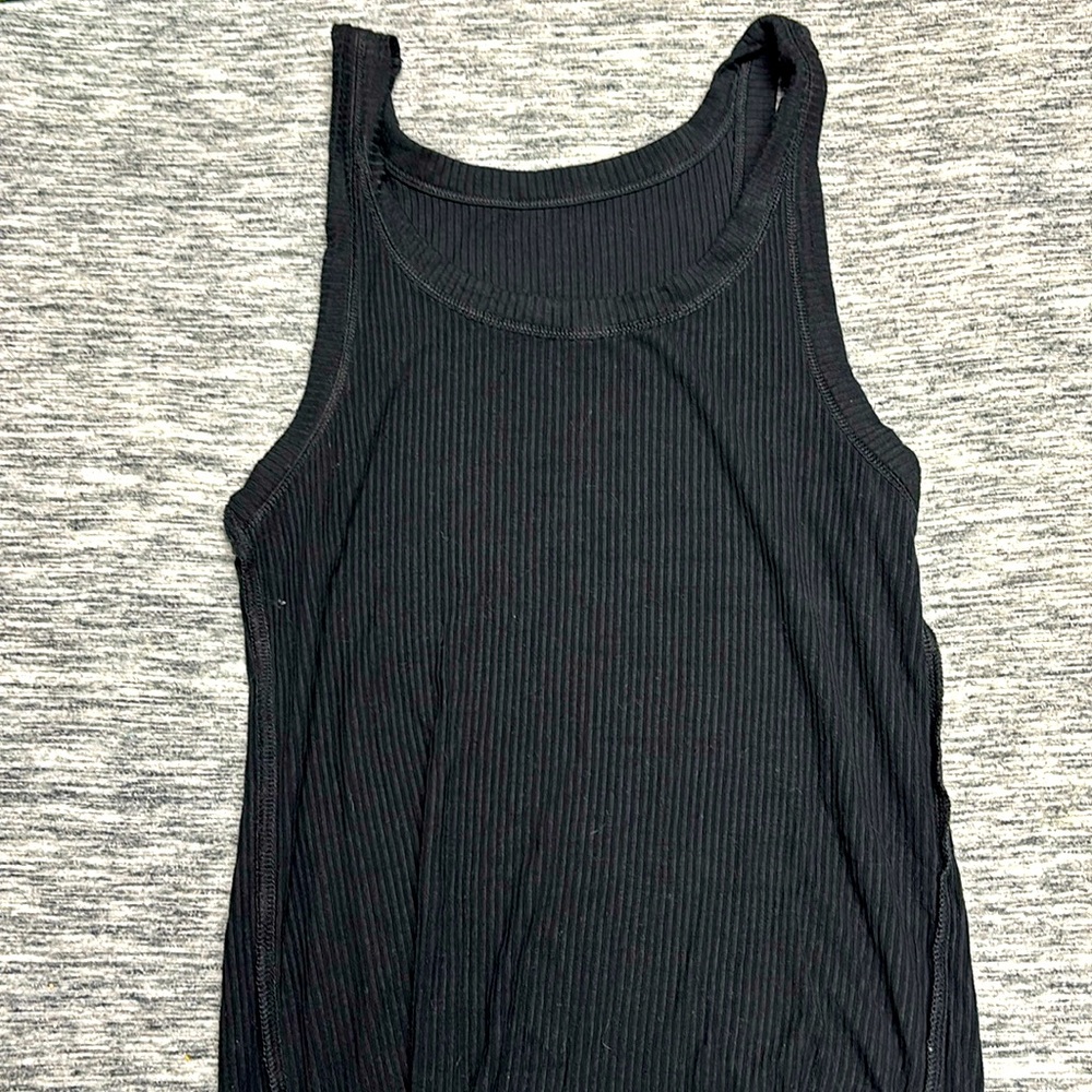 Black under tank top